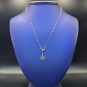 14K Chain & Pendant